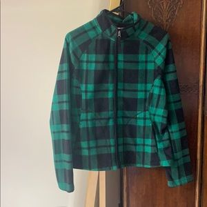 Flannel fleece jacket